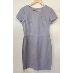 NWT Banana Republic Sheath Dress Career Stretch Gray Size 10 New